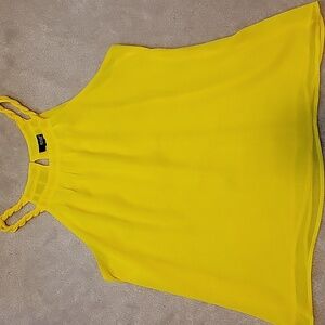 a.n.a Vibrant Yellow Tank Top